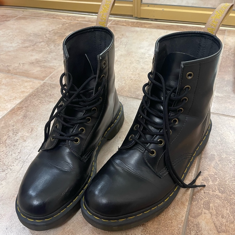 Dr. Martens 1460 VEGAN black 8 eyelet boots size 11